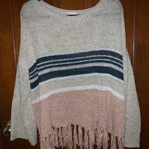 Altar’d State Knit Tassel Sweater